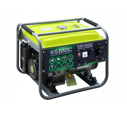 Бензиновий генератор «K&S BASIC» KSB 6500C