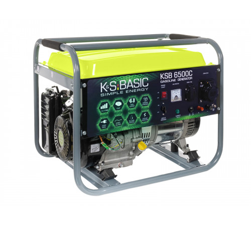 Бензиновий генератор «K&S BASIC» KSB 6500C