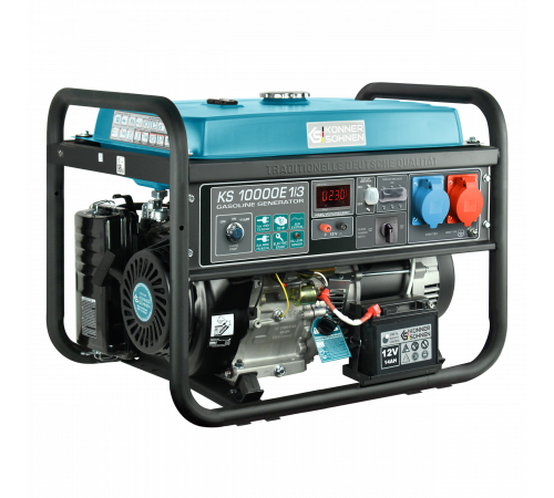 Бензиновий генератор «Könner & Söhnen» KS 10000E 1/3