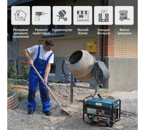 Бензиновый генератор "Könner & Söhnen" KS 2900