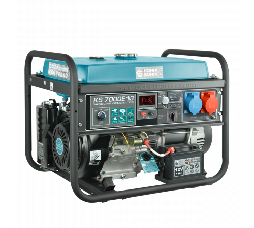 Бензиновий генератор «Könner & Söhnen» KS 7000E 1/3