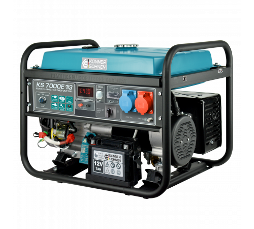 Бензиновий генератор «Könner & Söhnen» KS 7000E 1/3