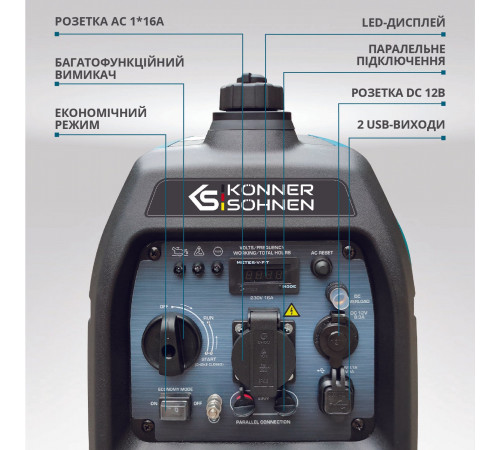 Інверторний генератор KS 3100i S