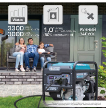 Інверторний генератор KS 3300i