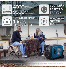 Інверторний генератор KS 4000iE S ATS