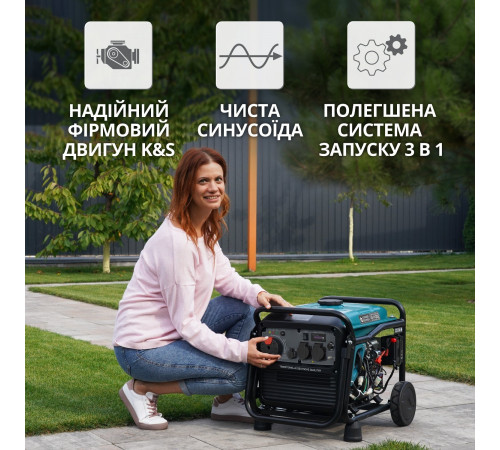 Інверторний генератор KS 4100iE