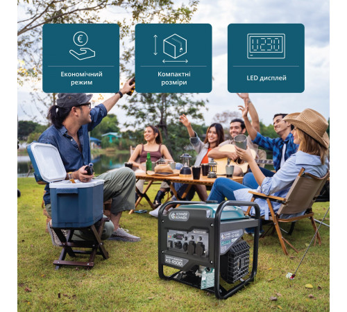 Інверторний генератор Könner & Söhnen KS 4500i