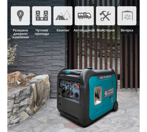 Інверторний генератор KS 5500iES ATSR