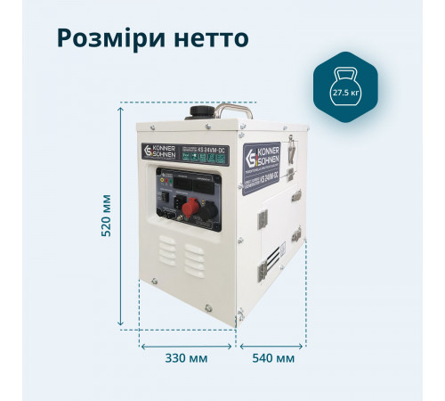 Генератор постійної напруги KS 24VM-DC