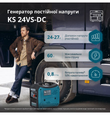 Генератор постійної напруги KS 24VS-DC