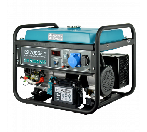 Генератор газобензиновый Könner & Söhnen KS 7000E G