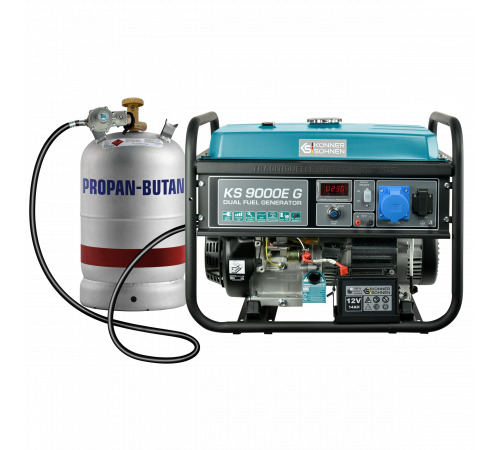 Генератор газобензиновий «Könner & Söhnen» KS 9000E G