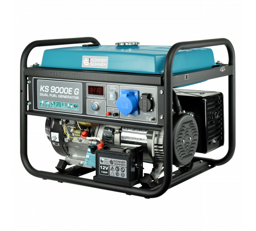 Генератор газобензиновий «Könner & Söhnen» KS 9000E G