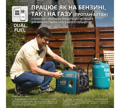 Инверторный газобензиновый генератор KS 2100iG S