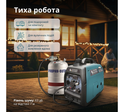 Инверторный газобензиновый генератор KS 3100iG S