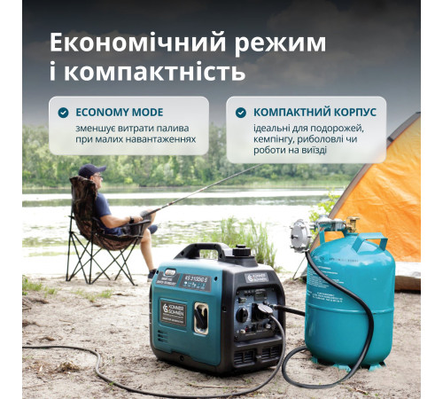 Инверторный газобензиновый генератор KS 3100iG S