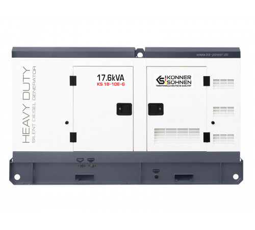 Дизельная однофазная электростанция KS 18-1DE-G