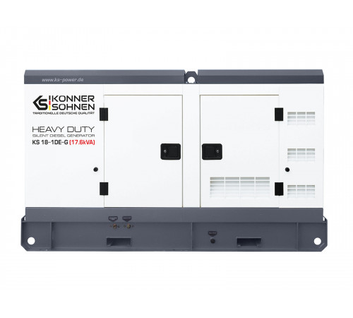 Дизельная однофазная электростанция KS 18-1DE-G