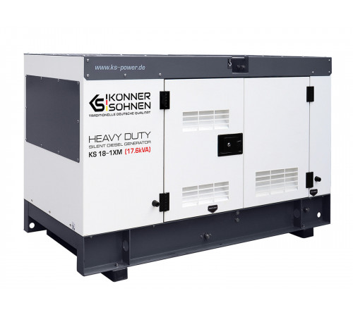 Дизельная однофазная электростанция KS 18-1XM