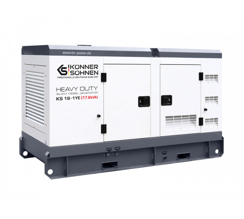 Дизельная однофазная электростанция KS 18-1YE