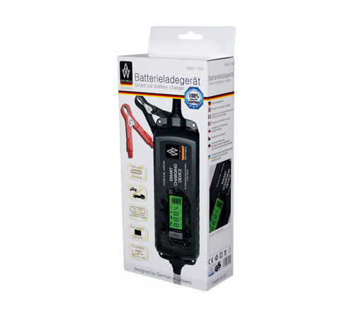 Інтелектуальний зарядний пристрій для акумулятора автомобіля AW05-1204