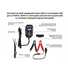 Автоматичний зарядний пристрій з роз'ємом SAE KS B2A