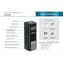 Акумуляторний компресор KS P20