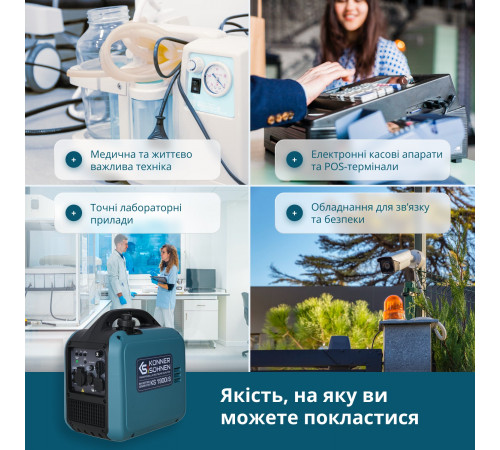 Інверторний генератор KS 1900i S