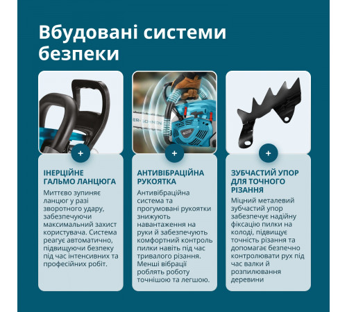 Бензинова пила KS CS40G-20