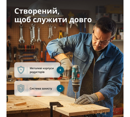 Набір акумуляторного електроінструменту 2-в-1 KS IDISD 20V SET 2 PLUS