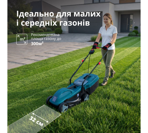 Електрична газонокосарка KS 32LM12