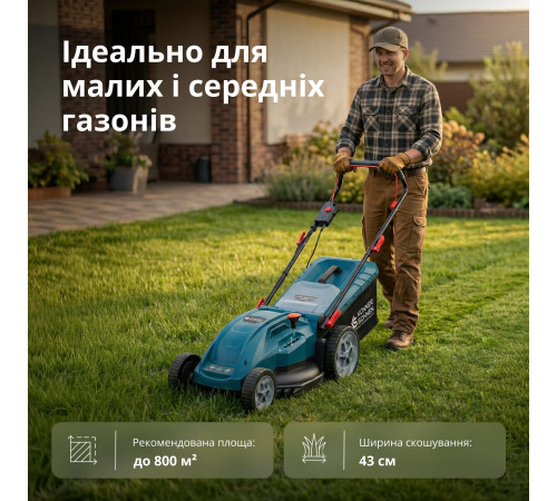Електрична газонокосарка KS 43LM20