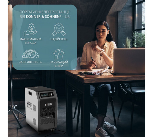Портативна електростанція KS 5200PS