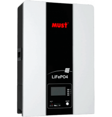 Акумуляторна батарея LP16-48100 Must (LiFePO4 51,2V 100Ah 5,12kWh)