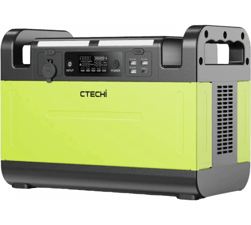 Портативна зарядна станція GT1500 Portable Power Station CTECHi (1500W 1210Wh AC220V EU)