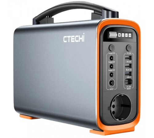 Портативна зарядна станція GT200 Pro Portable Power Station CTECHi (200W 320Wh AC220V EU)
