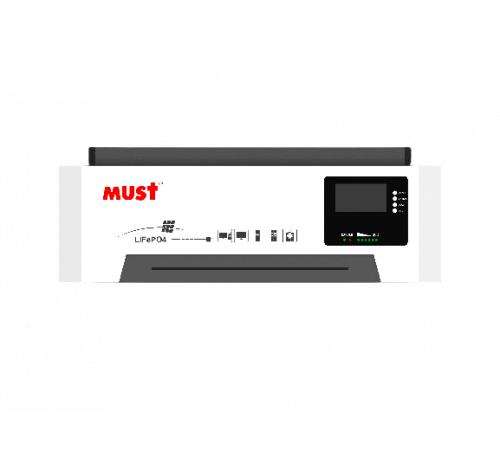 Акумуляторна батарея LP19-48100 Must (LiFePO4 51,2V 100Ah 5,12kWh)