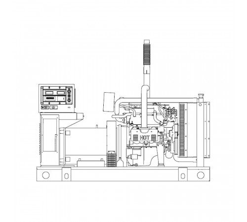Газовий трьохфазний генератор GENERAC 140 кВт SG 140