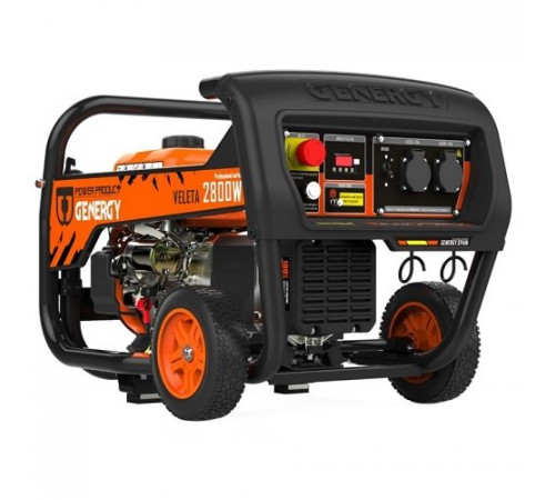 Генератор бензиновий GENERGY VELETA 2,8 кВт