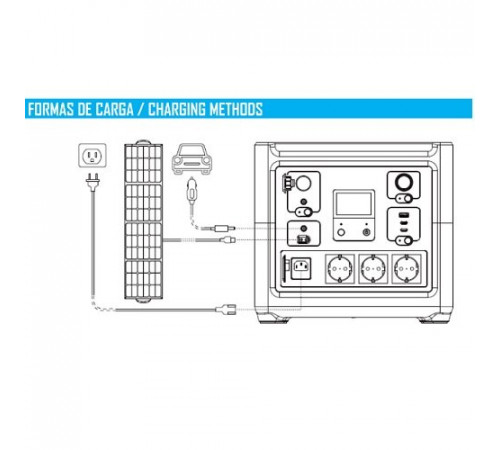 Зарядная станция GENERGY ZERO GZE-0810 835 Вт/ч