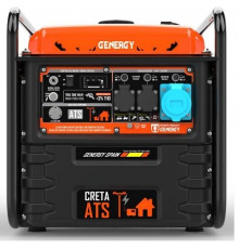 Генератор інверторний бензиновий GENERGY CRETA ATS 7,2 кВт