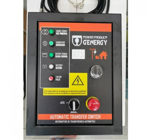 Генератор инверторный бензиновый GENERGY CRETA ATS 7,2 кВт