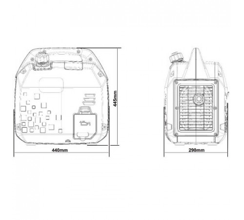Генератор инверторный бензиновый GENERGY LIMITED 1500i 1,6 кВт