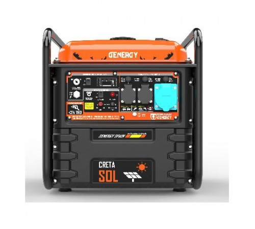 Генератор інверторний бензиновий GENERGY CRETA SOL 7,5 кВт