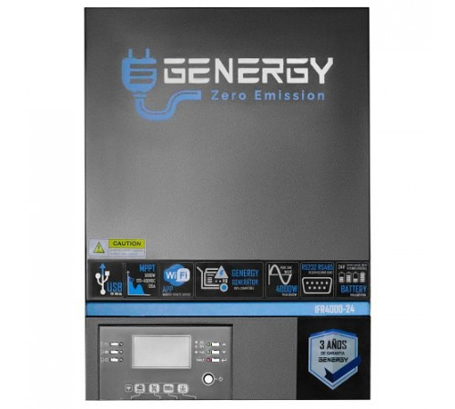 Інвертор перетворювач напруги GENERGY IFR4000-24 24-220 В 4 кВт