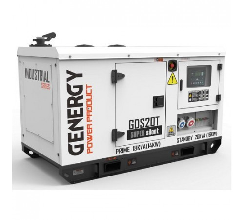 Генератор дизельный GENERGY GDS20T 16 кВт