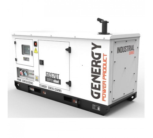 Генератор дизельный GENERGY GDS70T 55 кВт