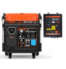 Генератор інверторний бензиновий GENERGY CRETA SILENT ATS 7,5 кВт