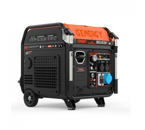 Генератор інверторний бензиновий GENERGY CRETA SILENT ATS 7,5 кВт