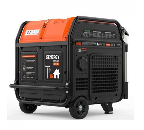 Генератор інверторний бензиновий GENERGY CRETA SILENT ATS 7,5 кВт